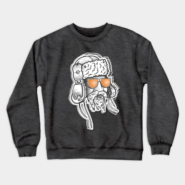 Old guy Crewneck Sweatshirt by koysolutions